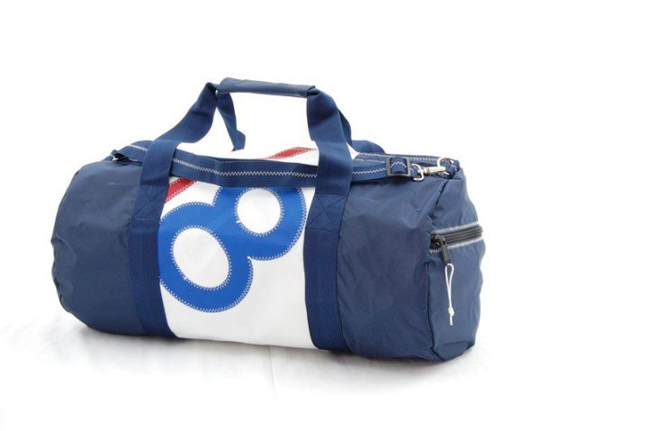 Round Duffle with Sail Number-267