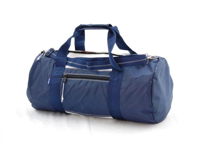 Round Duffle with Sail Number-268
