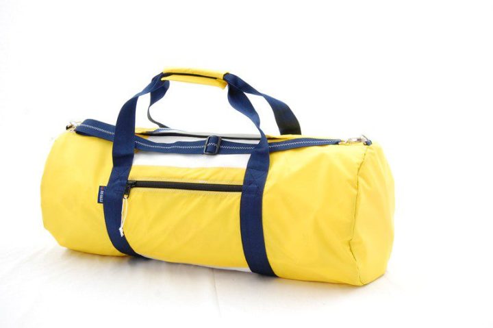 Round Duffle with Sail Number-263
